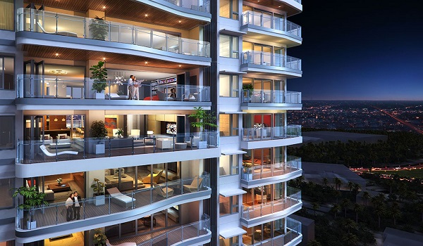 Interior view of a designer show flat with premium fittings in a Sattva Bangalore project